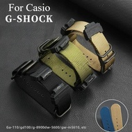 Men's Heavy-duty Nylon Strap Compatible with Dw5600/GA110/GA2100/GD120/350 9052/6900/A591 Modified S