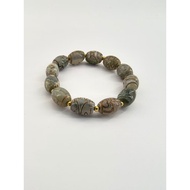 Natural Agate Bracelet, Bead String, Gold Bracelet Suitable for Girls, Duobao Dzi Bead Bracelet, Tot