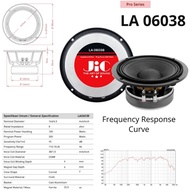 JiC LA 06038 6 Inch JIC 200 Watt Component Speaker