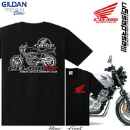 Moto Tees: Honda Cb400 Super Four Series Owners Tshirt Gildan 76000 Tees. Showa Vtec Cb400 Revo Spec