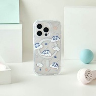 蠟筆小新流星雨抗黃防摔MagSafe iPhone手機殼