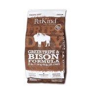 PetKind Grain Free Green Tripe &amp; Bison Formula Dry Dog Food