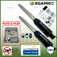 COUGAR G RGA 990 ( 4CH 433MHZ M5 ) Swing folding arm autogate ( FULL SET )