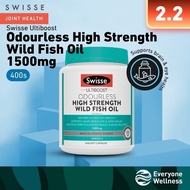 [Local Delivery] Swisse Odourless High Strength Wild Fish Oil 1500mg, 400 Capsules