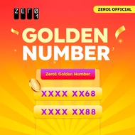 Zero1 VIP Golden Mobile Number - $288 Range