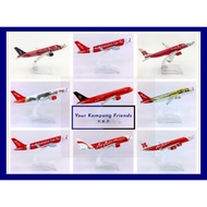 🇲🇾 READY STOCK🇲🇾 AIR ASIA CARGO PASSENGER AEROPLANE DIECAST MODEL