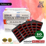 24 Alkaline C -50 Capsule  (Sodium Ascorbate) (Vitamins C , Vitamins Capsule)