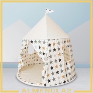 [Almencla2] Kids Tent Portable Cute Foldable Play House for Living Room Playroom Bedroom