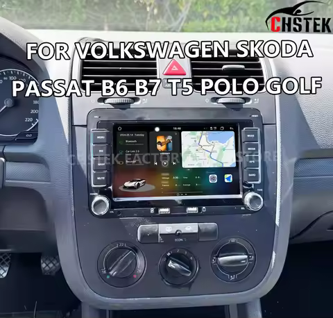 Car Android Carplay For VW Passat B6 T5 Multivan T5 Polo Golf Seat SKODA Jetta Tiguan Touran Fabia L