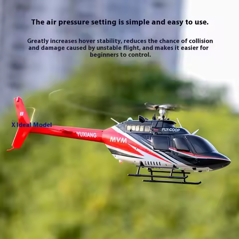 Yuxiang F07 Huey/F08 Bell 206 Is Like A True Remote-Controlled Helicopter With Optical Flow Position