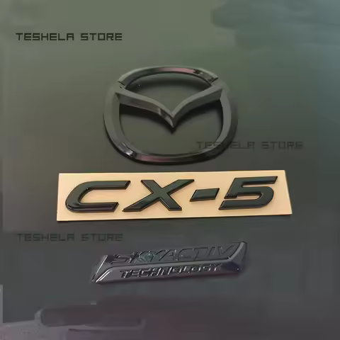 CX5 Special Car Logo Badge Modification Sticker Accessories For MAZDA CX-5 2015-2016 Car Grille Rear