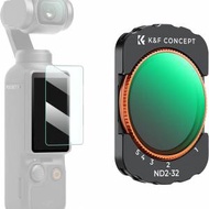 K&amp;F Concept Variable ND 2-32 Filter For DJI Osmo Pocket 3 磁吸可調減光濾鏡