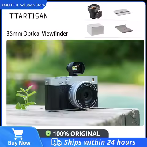 TTARTISAN 35mm Optical Viewfinder for Leica M9 Ricoh GRIII Camera External Cold Shoe Mount Viewfinde