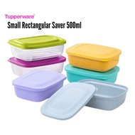 Tupperware Small Rectangular Saver 500ml Bekas Makanan Kecik Plastic Food Container