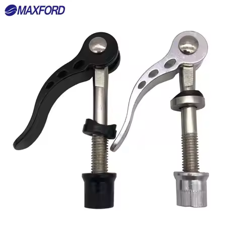 MAXFORD Quick Release Screw Bolt M8 50/55/60/65/75mm Bike Seat Post Clamp Bolt Lever Skewer Cycling 