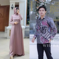 [ GRATIS ONGKIR + BISA COD ] Model Gamis Terbaru 2021 / Gamis Brokat Terbaru 2021 / Gamis Wanita Ter