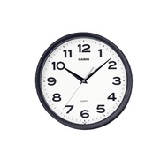 [𝐏𝐎𝐖𝐄𝐑𝐌𝐀𝐓𝐈𝐂]Casio IQ-151-1D IQ-151 Analog Black Resin Wall Clock