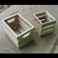 kotak kayu box wooden crate