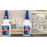 Genuine Loctite Loctite Loctite 495 Strong Instant-Drying Glue Plastic Metal Rubber Rubber with QD C