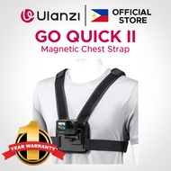 Ulanzi CM028 Go-Quick II Magnetic Action Camera Chest Strap with Phone Holder for GoPro DJI Insta360