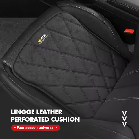 Car Logo Seat Anti-slip Pad Cool Breathable Cushion Auto Interior Accessories For Renault RS Kadjar 
