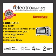 EUROPACE EEO 5301T 30L Double Glass Stainless Steel Convection and Rotisserie Oven