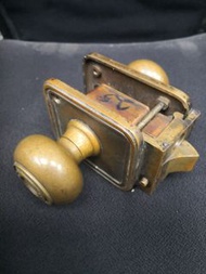 美國Yale mono全銅大門鎖，過百年歷史，美國耶魯牌全銅門鎖，Yale mono door lock