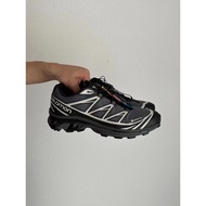 2023 Salomon XT-6 GORE-TEX Waterproof Low-Top Outdoor Functional Running Shoes Mens Sports Black Gra