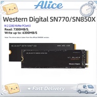 Alice WD Black SN850X SN770 SN7100 SSD 1TB 2TB M.2 2280 PCIe 4.0 NVMe SSD Internal Solid State Drive