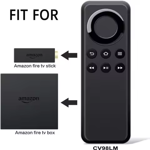 Replacement Bluetooth Remote Control for CV98LM Amazon Prime Fire TV Stick and Box High Quality Hot 