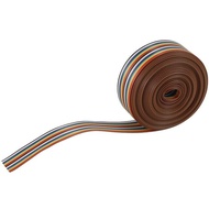 【❉HOT SALE❉】 fka5 5m 1.27mm 20p Dupont Cable Rainbow Flat Line Support Wire Soldered Cable Connector Wire