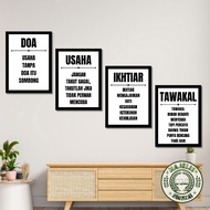 GANTUNGAN Motivational Quotes Wall Decorations - Motivational Quotes Wall Hangers - Motivational Wor