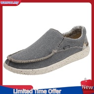 Hey Dude (US size) super-comfy ultra-light linen Canvas shoes slip-on Loafers for men plus size 39-4
