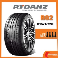 RYDANZ R02 •225/55R17 •225/35R20 •235/35R19 •245/35R19 •195/50R15 •215/50R17 •205/40R17 •235/45R18 ยางใหม่ค้างปี (ดูปียางได้ใรายละเอียดสินค้า)