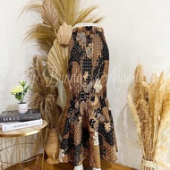 Rok Duyung / Rok Plisket Duyung/ Rok Batik Duyung Kebaya Bawahan Panjang Semi Pesta Silk Wanita Kond