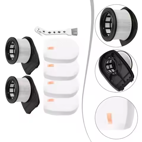 Filters Set For Shark IZ300UK IZ300UKT IZ320UK IZ320UKT Anti-Hair Wrap Cordless Vacuum Cleaner With 