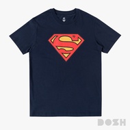 DOSH MENS T-SHIRTS SUPERMAN เสื้อยืดคอกลมผู้ชาย DSMT5203-NV (XS-XL)