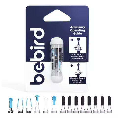 Original Bebird Accessories Earsight Plus Ear Tips Replacement Tool 14pcs/Set