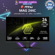 MSI MAG 244C Gaming Monitor - FHD 1500R VA 180Hz 1ms(MPRT)