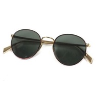 CELINE CL40100U Boston 太陽眼鏡，ブラウン金色，尺寸 50□21 145cm，狀況極佳，配有盒子和眼鏡盒，意大利​​製造。