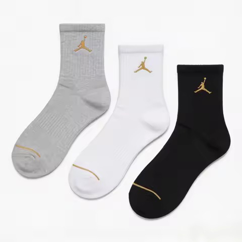 Nike Basketball Socks: AJ Jordan 3-Pack – Soft, Comfortable, Unisex Knee-High Socks, Breathable and 