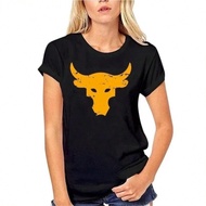 Men T Shirt Brahma Bull The Rock Project Gym TShirt Cotton Casual Fashion Tops Tee Streetwear Oversi