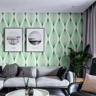 Wallpaper Dinding Motif Garis Wave Klasik Warna