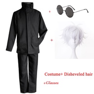 【COSER 77】Jujutsu Kaisen Satoru Gojo cosplay ชุดคอสเพลย์ มหาเวทย์ผนึกมาร Gojo Satoru และกางเกงขายาว