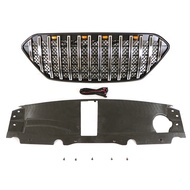 4x4 Off road Auto Parts Other Exterior Accessories Front Grill Chrome Car Grille With Lights Fit For