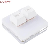 CURTES Custom Mini 2 Key Keypad, Mini Keypad Copy Paste Keypad, Keypad Accessories Illumination Acry