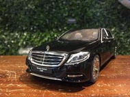 1/18 GT Spirit Mercedes-Maybach S600 Black GT162【MGM】