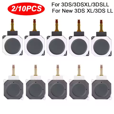 2/10Pcs 3D Analog Joystick Thumb Stick Replacement for Nintendo New 3DS New 2DS XL 3DS XL NEW 3DS XL