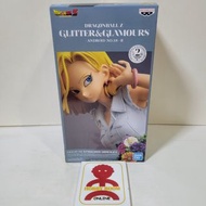 龍珠Z Dragon Ball Z 人造人18號 白色背心 特別色版本 GLITTER & GLAMOURS 景品 figure G&G series  Bandai Namco Banpresto