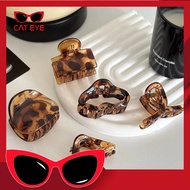 F6922 Hair Accessories Transparent TigerWanita Leopard Hair Clip/ Glossy Small Leopard Hair Clip/